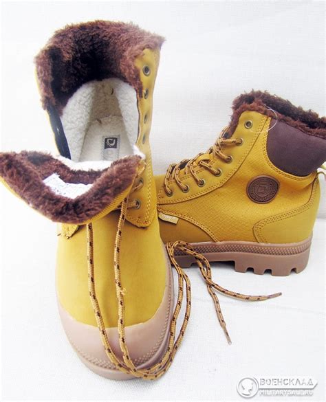 Ботинки Dixer зимние горчичные — купить в интернет магазине Военсклад