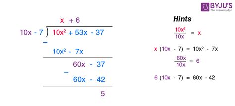 Dividing Polynomials Long Division Worksheet With Answers Worksheets