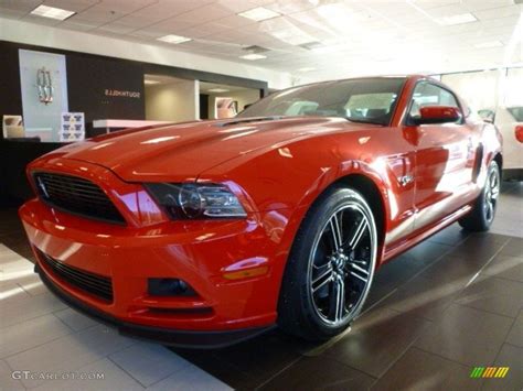 2014 Race Red Ford Mustang Gt Cs California Special Coupe 100810931 Car Color