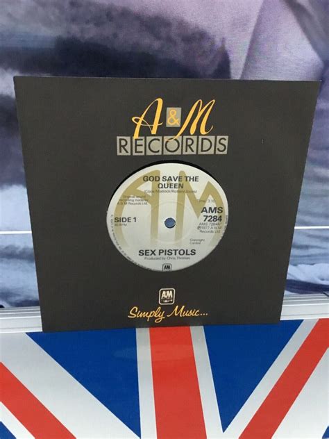 Popsike Sex Pistols A M God Save The Queen No Feeling 7 Vinyl