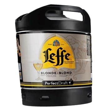 Leffe Blonde Belgisches Abtei Bier Perfect Draft 1 X 6l Fass Blondes Abteibier Aus Belgien