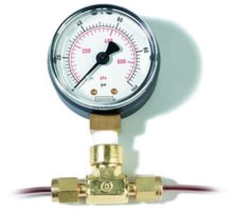 In Line Pressure Gauge Hot Sale