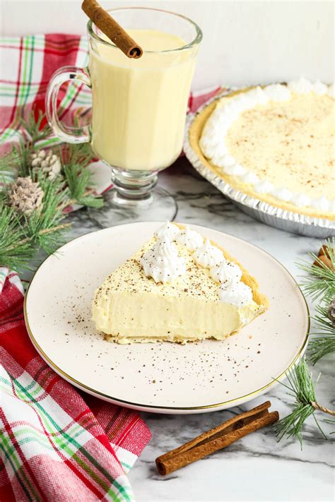 No Bake Eggnog Pie Recipes Simple