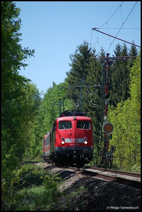 110 425 Bringt Zur Mittagszeit Des 12 05 08 RB 37153 Von Aalen Nach