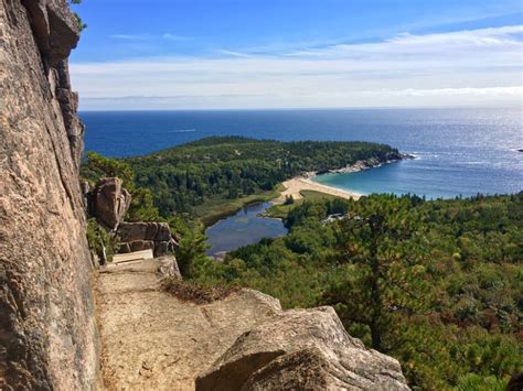 Champlain Mountain And Beehive Loop Trail Acadia National Park 2020