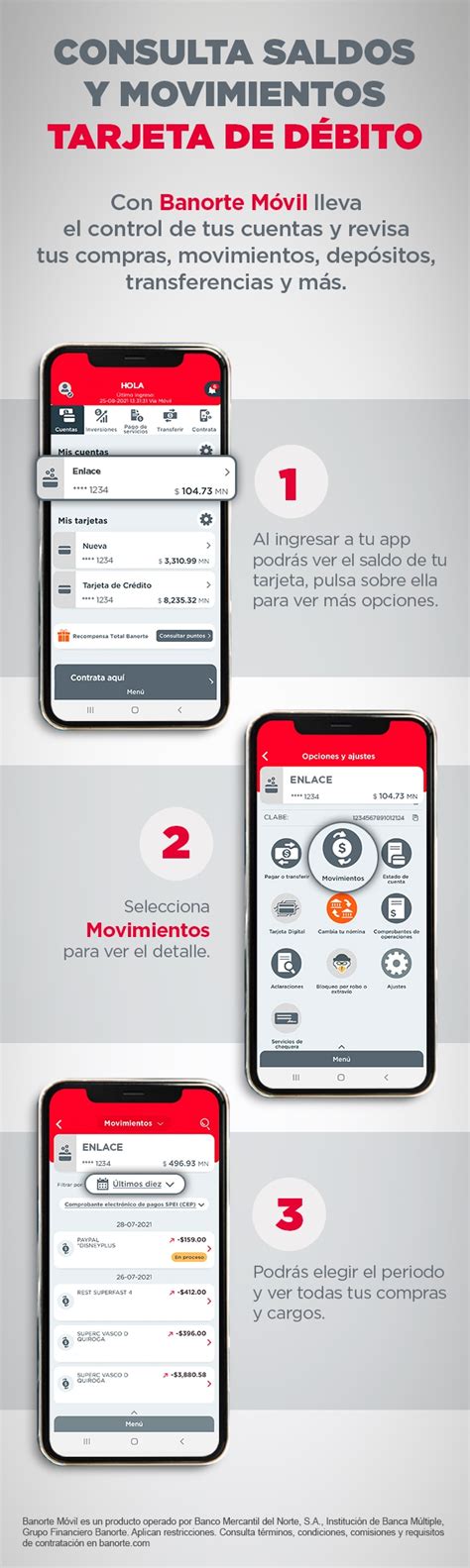 Tutoriales Banorte Movil Consulta Saldos Y Movimientos