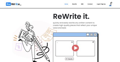 Rewriteit - AI Tool For Text rewriting