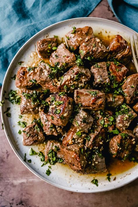 Garlic Butter Steak Bites Modern Honey