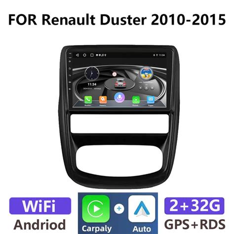 Штатная магнитола 2Din для Renault Duster 2010-2015 / Nissan Terrano ...
