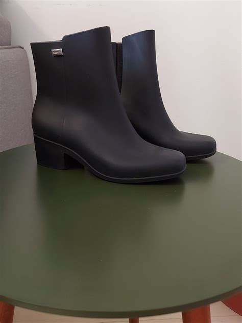 Bota De Borracha Cano Curto Feminino - Bota de Borracha Cano Curto 35 | Bota Feminina Renner Usado 71564310 ...