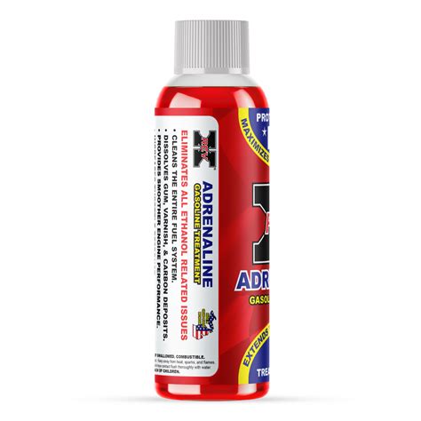 REV-X Adrenaline Gasoline Treatment (5 Pack) - RevXOil.com