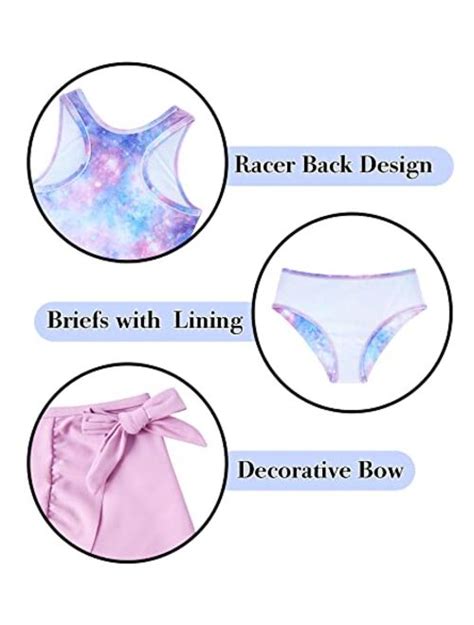 Buy Lovekider Girls Swimsuits Piece Tankini Bathing Suit Set Cute Bikini Swimwear With Cover