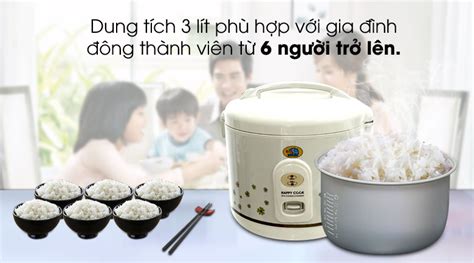 Nồi cơm điện Happycook HC-300 3 lít - dienmayxanh.com