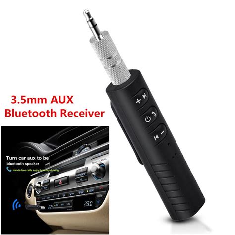 Buy Wireless Bluetooth 3 5mm AUX Audio Stereo Music Home Car Receiver