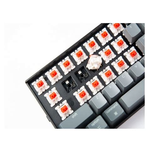 Купить Клавиатура Keychron K8 Aluminum Frame 87 keys Optical Red Hot Swap RGB Black K8F1
