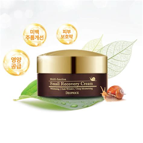 【Deoproce Snail Recovery Cream】at Low Price - TofuSecret™