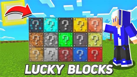 Incr Vel Saiu Anova Addon Mod De Lucky Blocks Diferentes Para