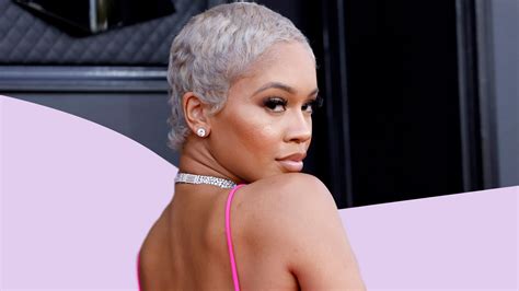 Saweetie Celebrated Her Birthday With Inches Of Ice Blonde Hair And A Matching Manicure See