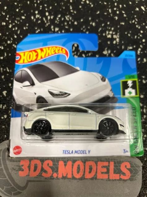TESLA MODEL Y WHITE Hot Wheels 1 64 COMBINE POSTAGE 3 95 PicClick UK