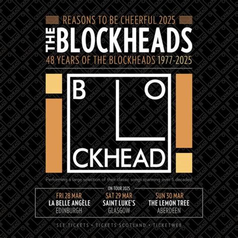 Renegade Communications The Blockheads Saint Lukes Glasgow