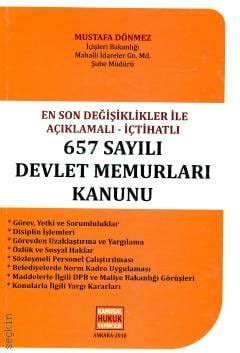 Say L Devlet Memurlar Kanunu Mustafa D Nmez Kitap