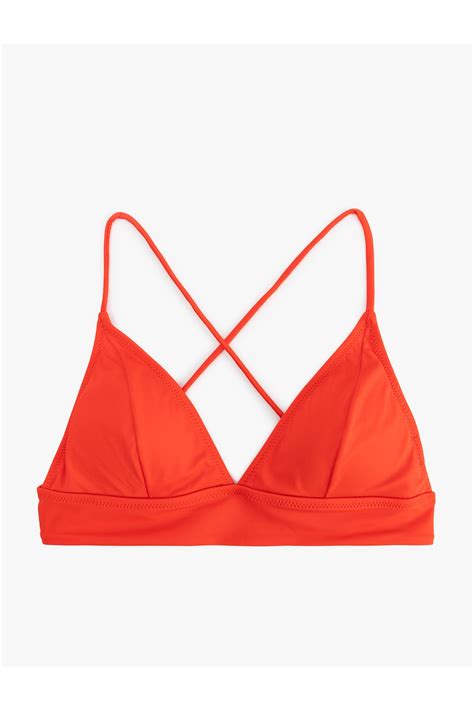 Koton Bağlama Detaylı Arkası Çapraz Askılı Bralet Bikini Üstü Fiyatı Yorumları