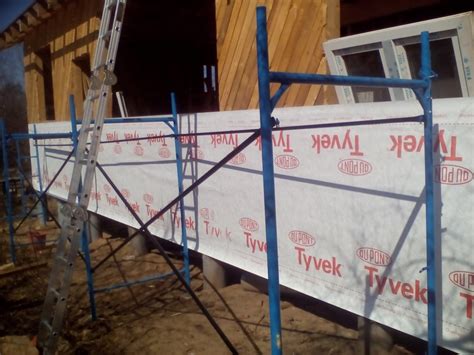 Гидроветрозащитная пленка на каркасный дом. Монтаж - Проектное бюро ...