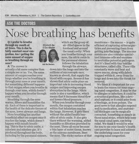 Benefits of Nose Breathing - Yoga Jones