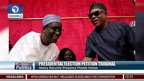 Presidential Election Petitions Tribunal Commences Sitting Amid Tight