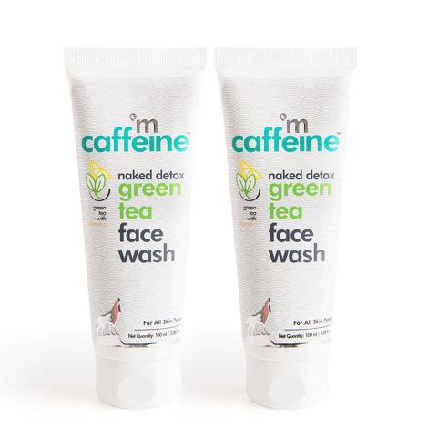 MCaffeine Naked Detox Green Tea Face Wash Pack Of