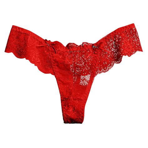 Yihwei Female Short Plus Size Valentines Day Lingerie Womens Thong Lace