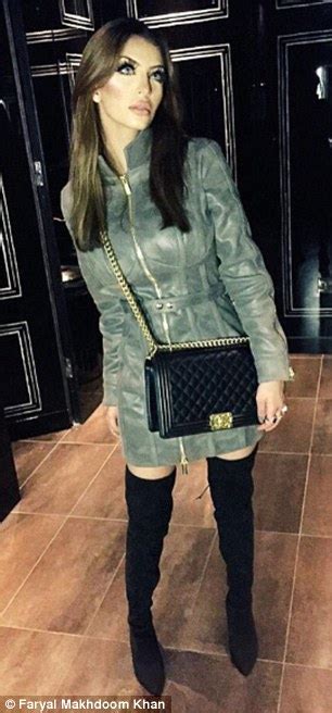 Faryal Khan S Naked Photo Which Upset Boxer Husband Amir S Parents Revealed Daily Mail Online