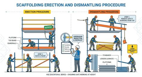 scaffolding erection  dismantling procedure hse study guide