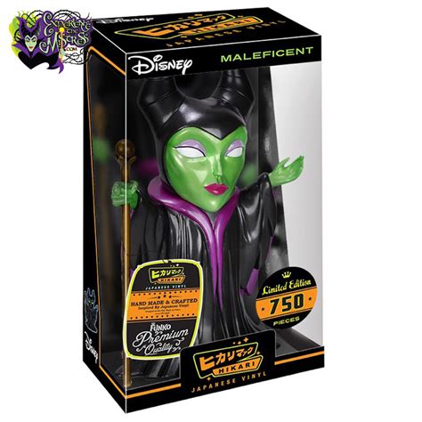 funko disney hikari sofubi vinyl figurine maleficent classic colors