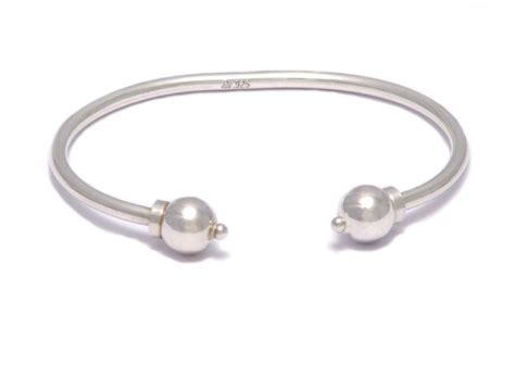 Sterling Silver Cuff Bangle Bracelet