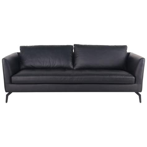 Диван Fernand AMF Black (нераскладной/дерево/металл/пружина-змейка ...