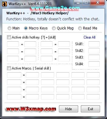 Warkey++ 6.6 English version | DotA 1 to 2