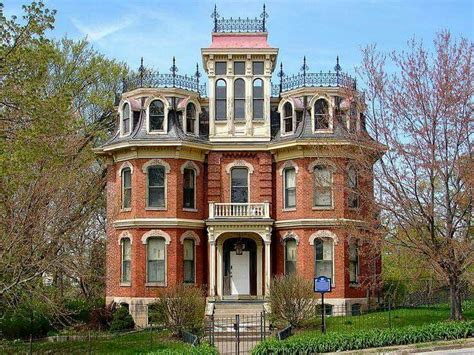 Davenport Iowathe Fred B Sharon Housesecond Empire Style