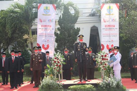 Kapolres Cirebon Kota Hadir Dalam Upacara Peringatan Hut Ke