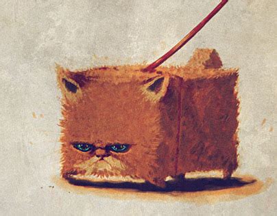 modern cat  behance