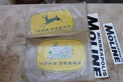 John Deere Decals Lee Real Estate And Auction Service