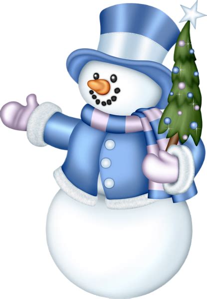 Noël bonhomme de neige png tube hiver Snowman