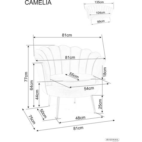 Fotel Welurowy Muszelka Camellia Velvet Be Owy Z Oty Signal