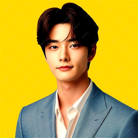 Premium PSD | Korean handsome business man