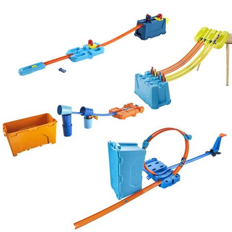 Ripley Veh Culo Hot Wheels Track Builder Caja De Acrobacias