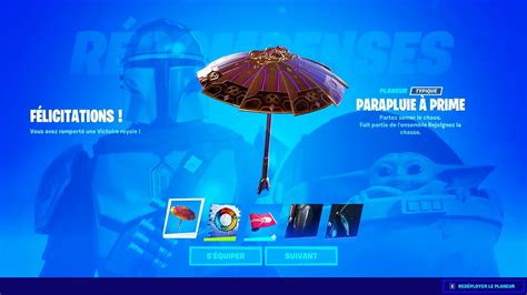 Debloquer Le Parapluie Top De La Saison Facilement Sur Fortnite