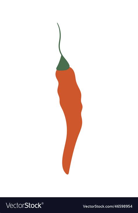 Red Hot Chilli Pepper Royalty Free Vector Image