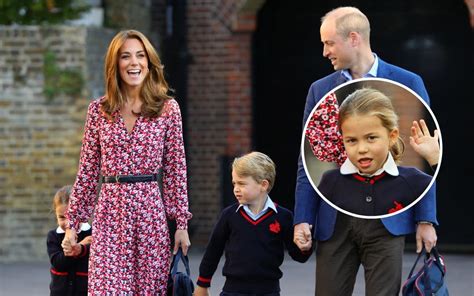 Kate Middleton i książę William odprowadzili Charlotte do szkoły