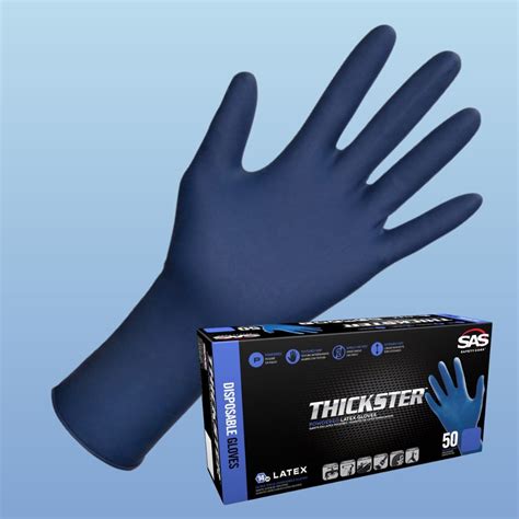 Raven Black Nitrile Gloves By Sas Safety Corp