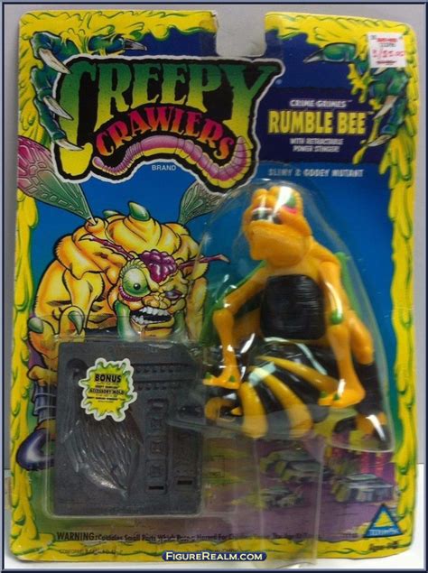 Rumble Bee Creepy Crawlers Crime Grimes Toymax Action Figure